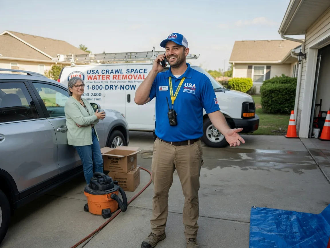 Crawl Space Water Removal Brimfield, IL FAQs